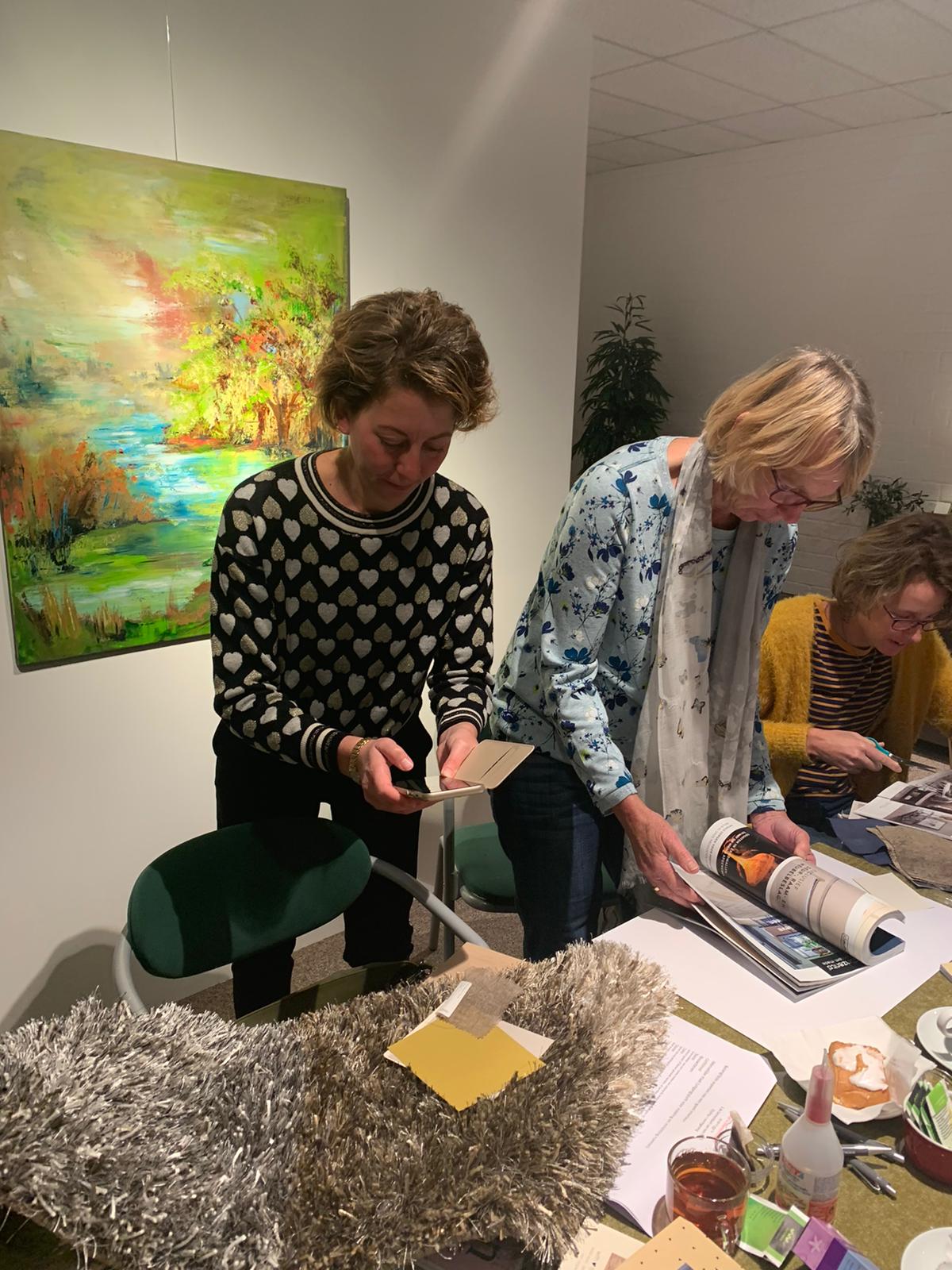 Workshop Interieurstyling Moodboard maken workshop interieurstyling modboard maken Ridderkerk Hoekse-Waard Hoekse Waard Sliedrecht Werkendam Papendrecht Numansdorp Alblasserdam workshop vrijgezellen feest babyshower