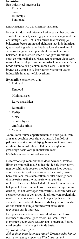 Industriele woonstijl mvl interieurstyling ridderkerk